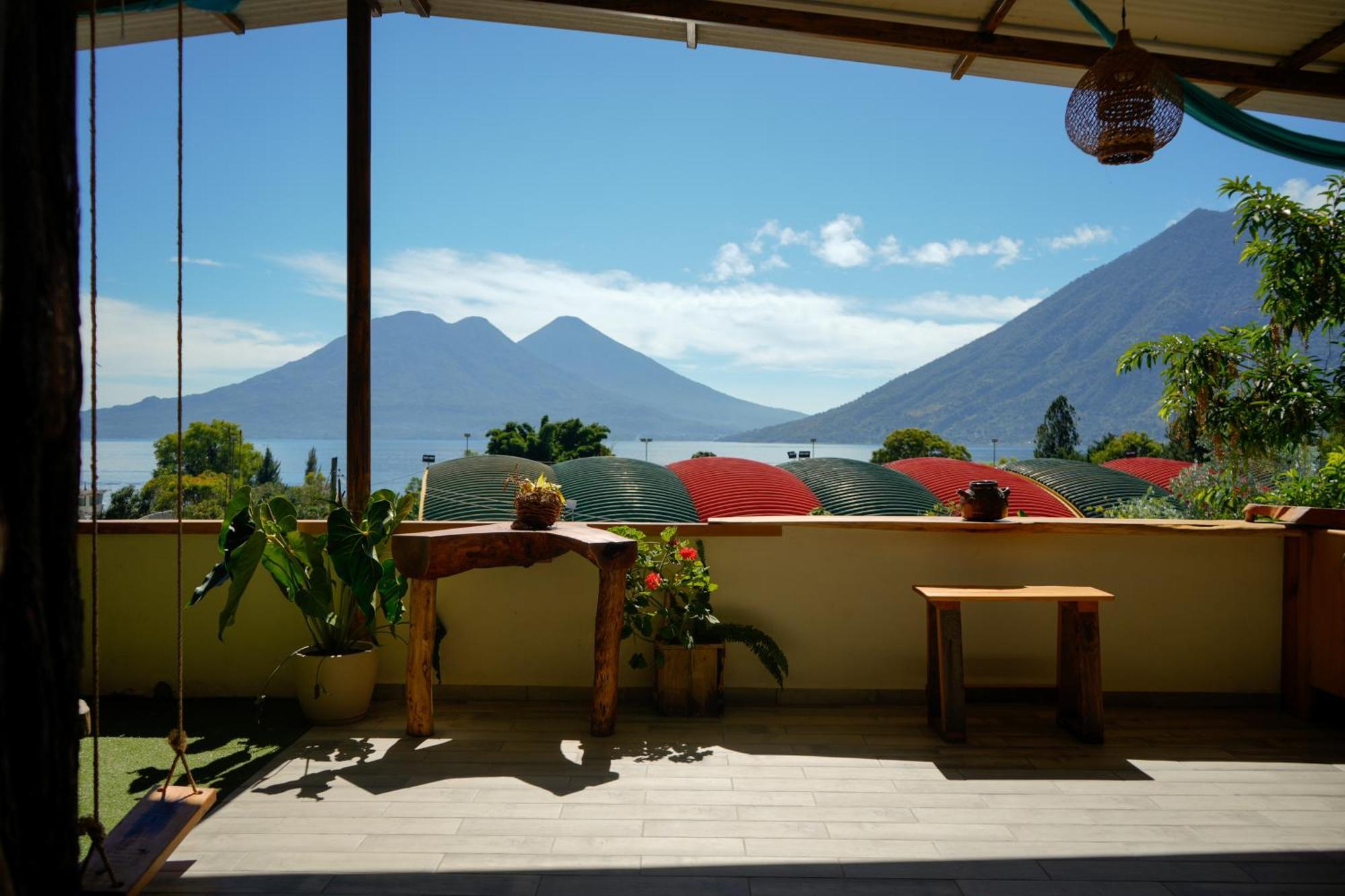 Casa Madera Vandrehjem San Marcos La Laguna Eksteriør billede