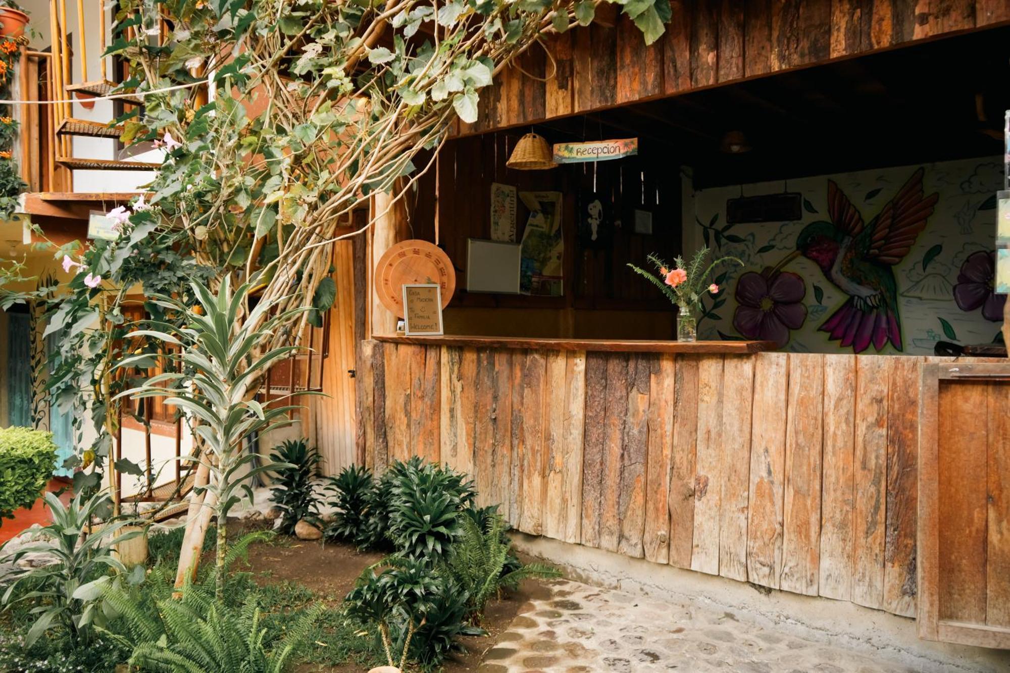 Casa Madera Vandrehjem San Marcos La Laguna Eksteriør billede