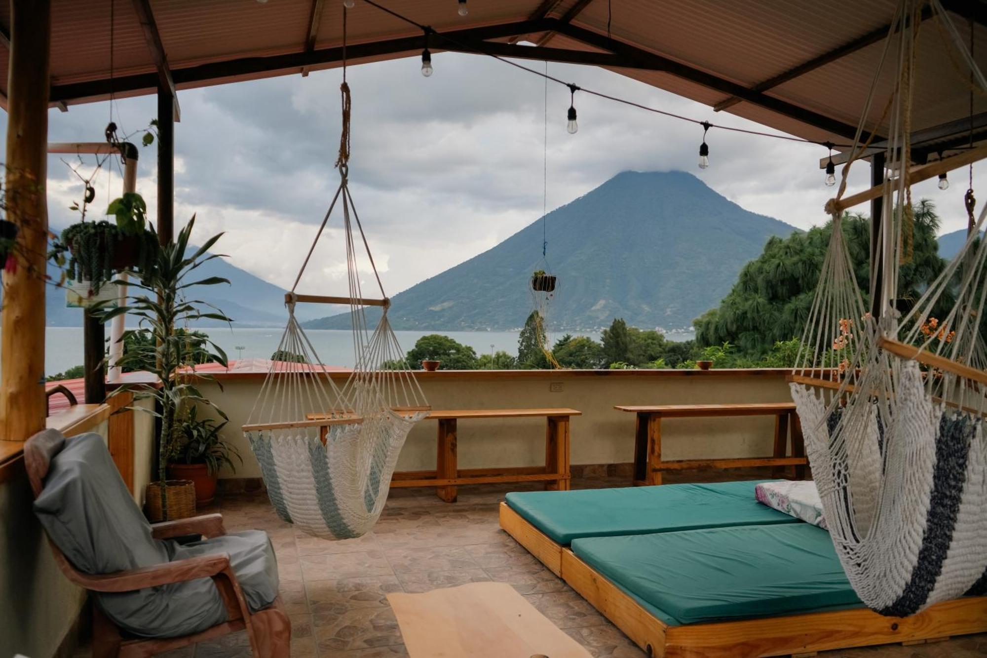Casa Madera Vandrehjem San Marcos La Laguna Eksteriør billede