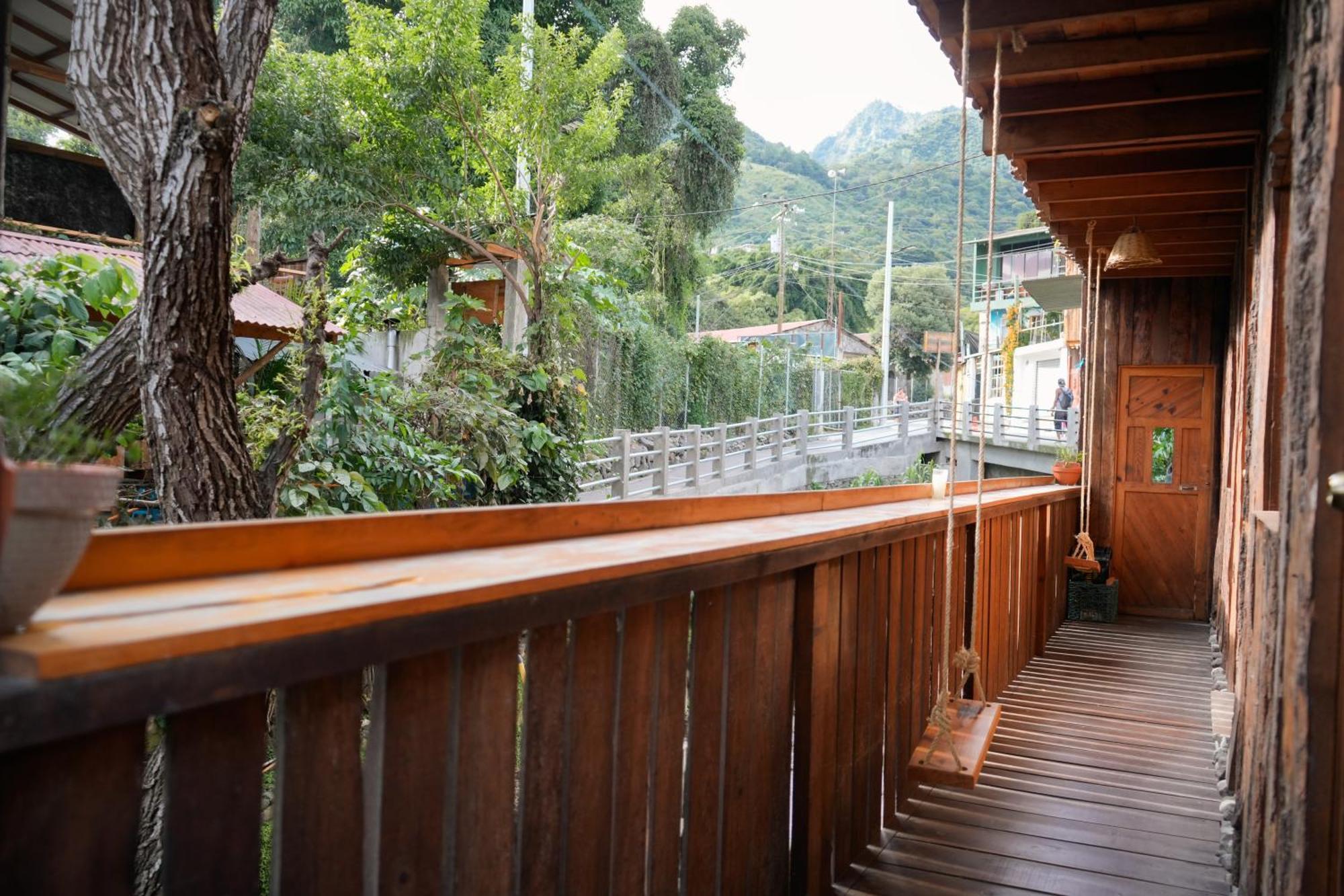 Casa Madera Vandrehjem San Marcos La Laguna Eksteriør billede
